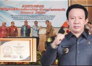 Sekdaprov Lampung Raih Penghargaan ASKOMPSI Digital Leadership Government Award 2025