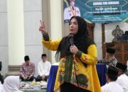 Safari Ramadan Wali kota Eva Dwiana Bagikan Umrah dan AC