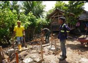 TMMD ke-127 Kodim 0421/LS: Pedestal Water Station Dibangun di Titik Sumur Bor Desa Gunung Sari