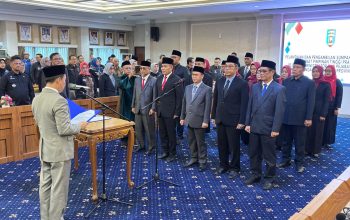 Pemprov Lampung Kembali Lakukan Rolling, 20 Pejabat Dilantik