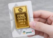 Emas Antam Turun Rp16 Ribu per Gram