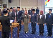 Sekprov Lampung Marindo Lantik Mirza Jadi Kepala BPKAD Lampung