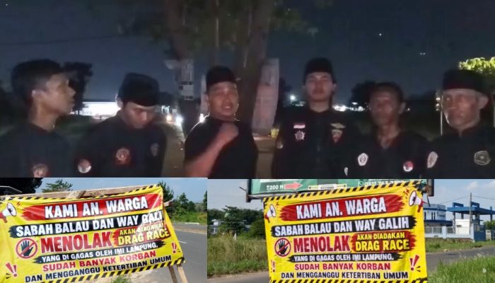 Ketua Paku Banten Cahaya Bodas Way Galih Tolak Keras Event Drag Race: “Kami Tak Mau Ada Korban Lagi”