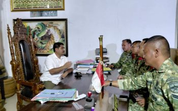 Jelang HUT ke-81 TNI, Babinsa Natar Rajut Keakraban Lewat Secangkir Kopi