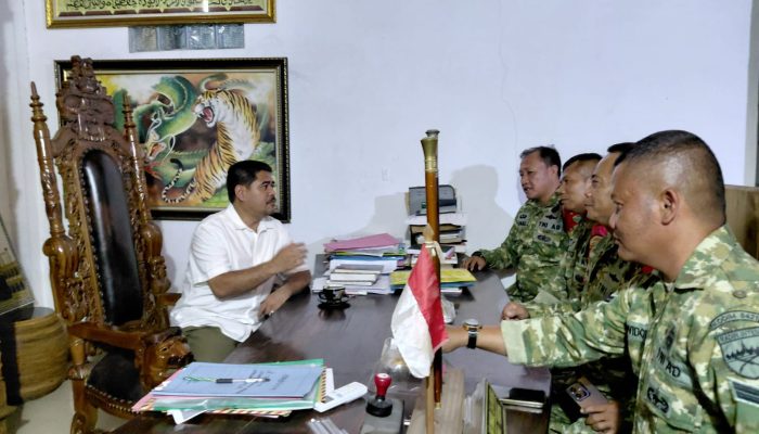 Jelang HUT ke-81 TNI, Babinsa Natar Rajut Keakraban Lewat Secangkir Kopi