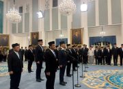 Prabowo Reshuffle Kabinet, 18 Pejabat Dilantik: Bahlil Jadi Menko, Suyudi Ario Seto Kapolri