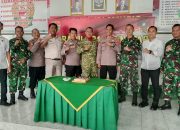Kado HUT ke-81 TNI dari Lintas Instansi, Sinergi TNI-Polri Makin Solid di Natar Dan Tegineneng