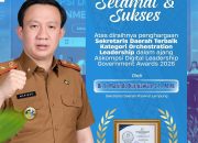 Sekdaprov Lampung Marindo Kurniawan Raih Penghargaan ADLG Awards 2026
